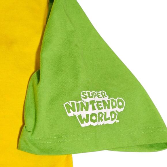 Yoshi T-Shirt Universal Studios Japan Super Nintendo World Colorblock Mens XL - Picture 8 of 12